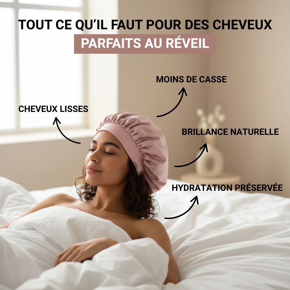 Bonnet en soie