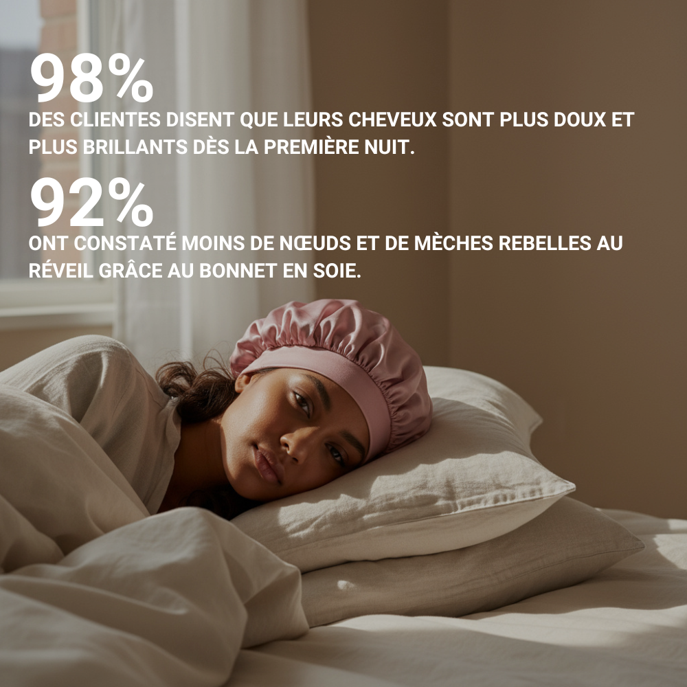 Bonnet en soie