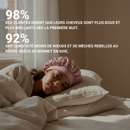 Bonnet en soie