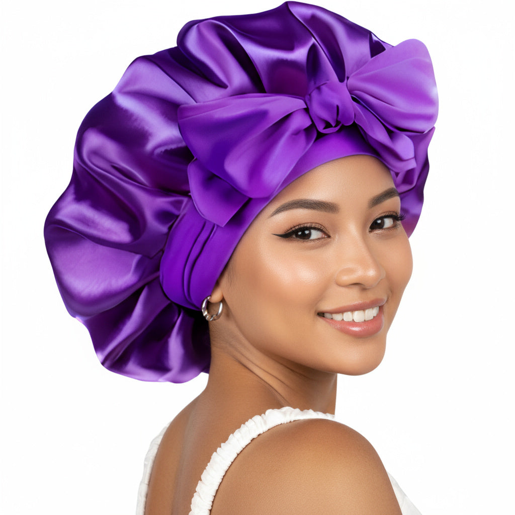 Bonnet en soie